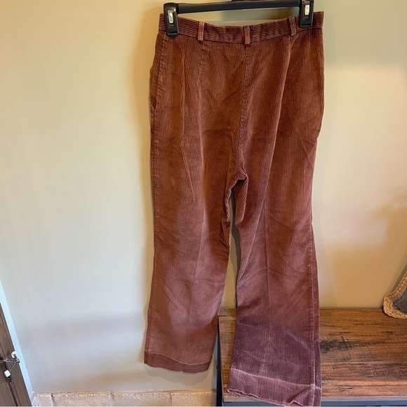 Vintage Country Suburbans Corduroy Pants Wide Cuff - Picture 4 of 10